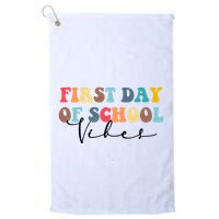 First Day Of School Vibes Golf Towel