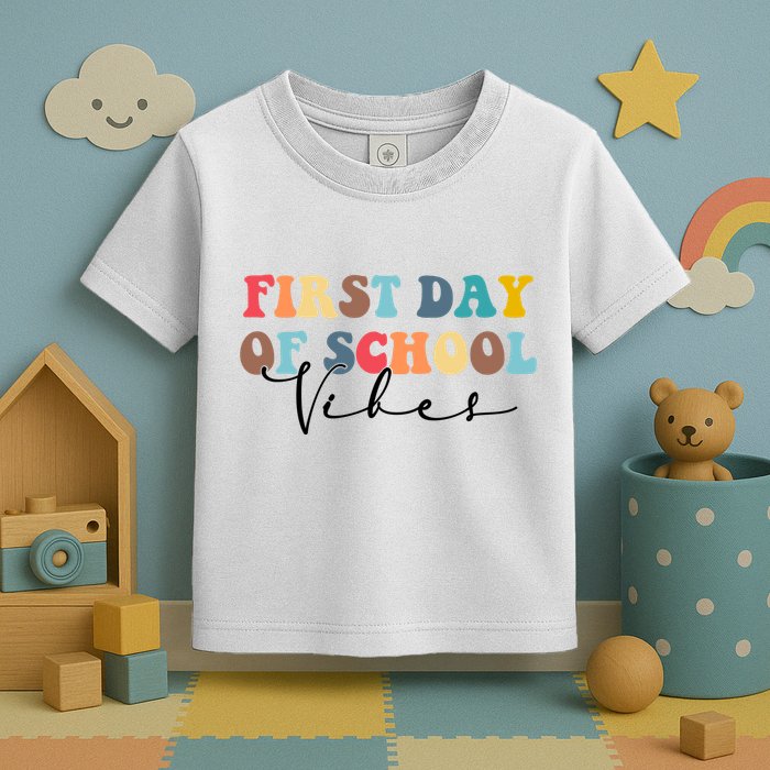 First Day Of School Vibes Toddler T-Shirt