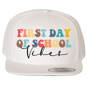 First Day Of School Vibes Wool Snapback Cap