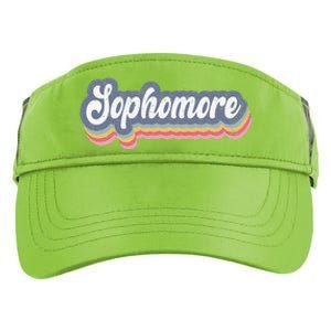 First Day Of School Sophomore High School 1st Day 10th Grade Adult Drive Performance Visor