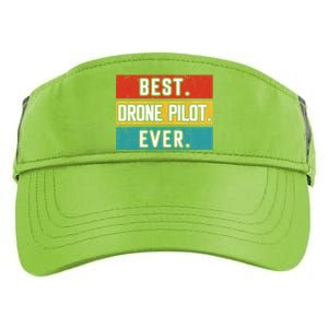 Funny Drone Pilot Flight Drone Retro Best Drone Pilot Ever Great Gift Adult Drive Performance Visor