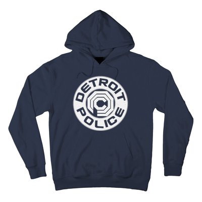 Futuristic Detroit Police Logo Emblem Hoodie