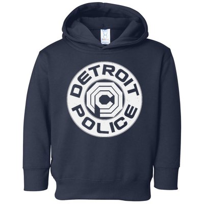 Futuristic Detroit Police Logo Emblem Toddler Hoodie