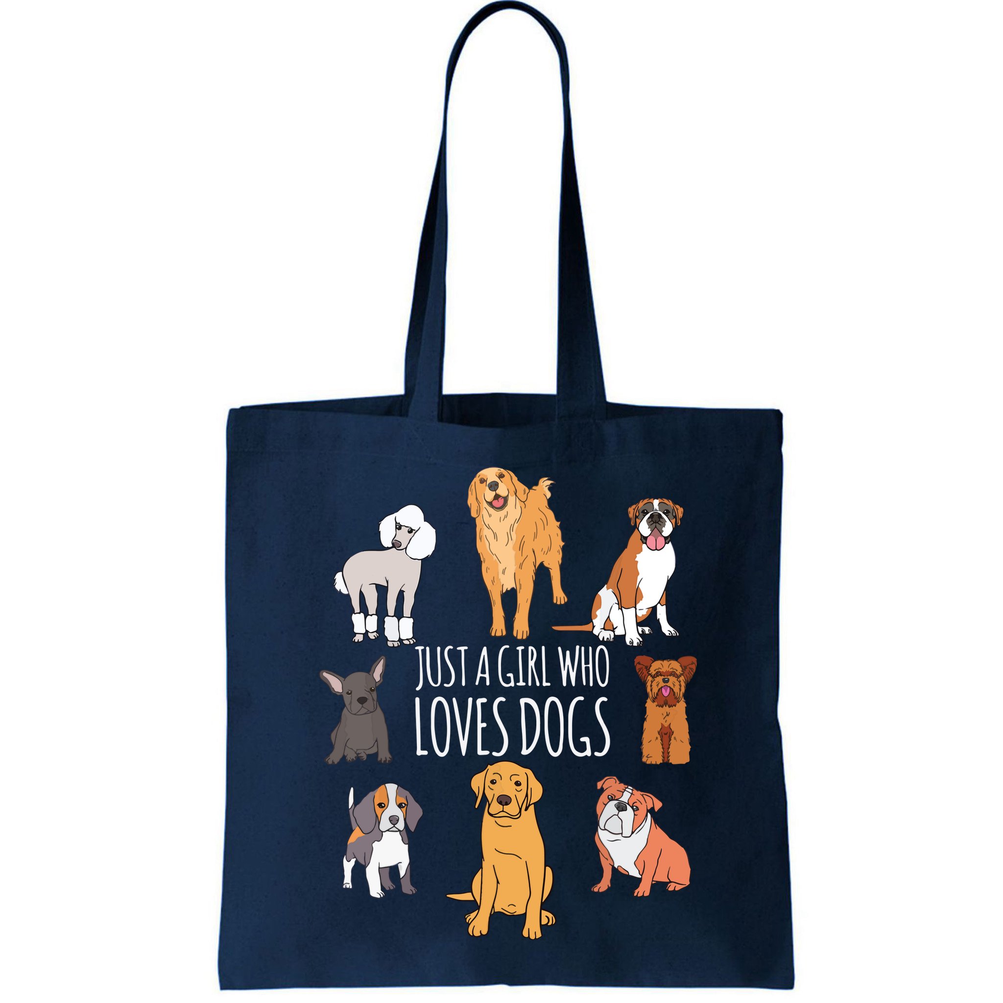 Fun Dog Puppy Lover Themed | Cute Just A Girl Who Loves Dogs Bag