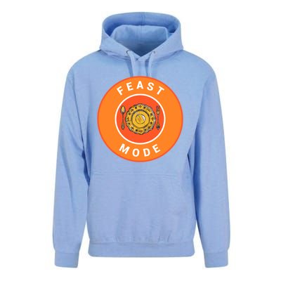 Funny Dinner Plate Thanksgiving Feast Mode Gift Unisex Surf Hoodie