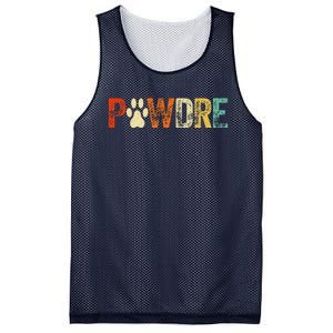 Fathers Day Pawdre Dog Cat Paw Dad Funny Mesh Reversible Basketball Jersey Tank