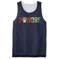 Fathers Day Pawdre Dog Cat Paw Dad Funny Mesh Reversible Basketball Jersey Tank