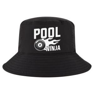 Father's Day Pool Ninja Billiards Player Gift For Dad Cool Comfort Performance Bucket Hat