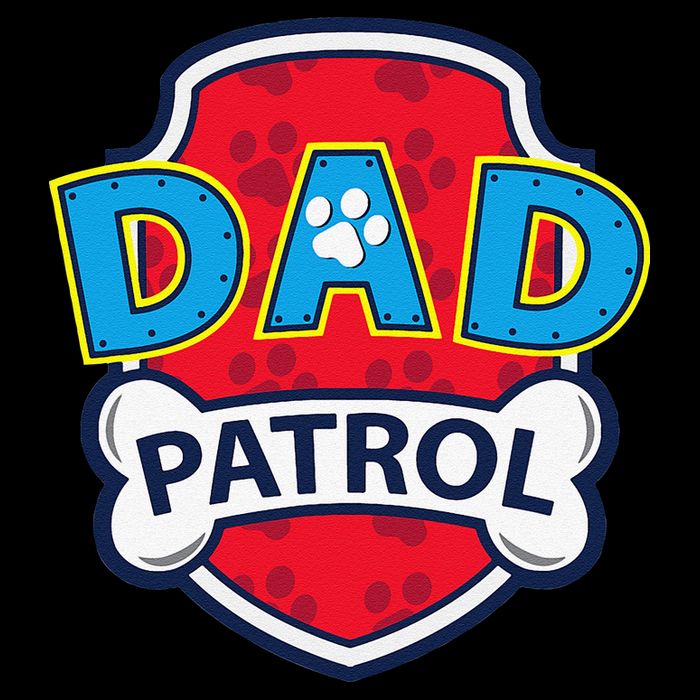 Funny Dad Patrol Dog Dad Tee Youth Performance Sprint T-Shirt