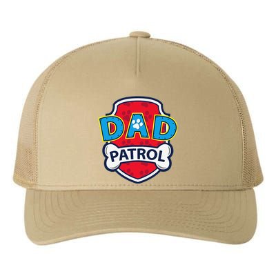 Funny Dad Patrol Dog Dad Tee Yupoong Adult 5-Panel Trucker Hat