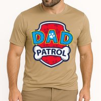 Funny Dad Patrol Dog Dad Tee Cooling Performance Crew T-Shirt