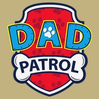 Funny Dad Patrol Dog Dad Tee Cooling Performance Crew T-Shirt