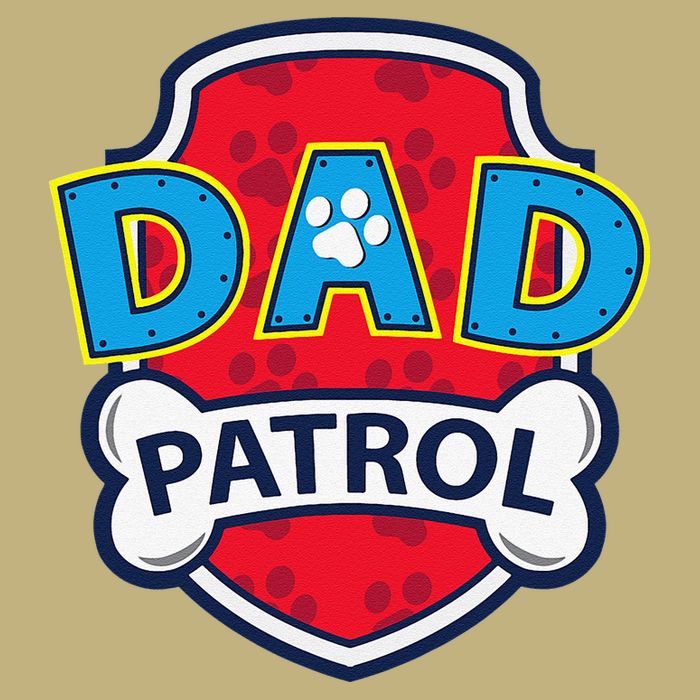 Funny Dad Patrol Dog Dad Tee Cooling Performance Crew T-Shirt