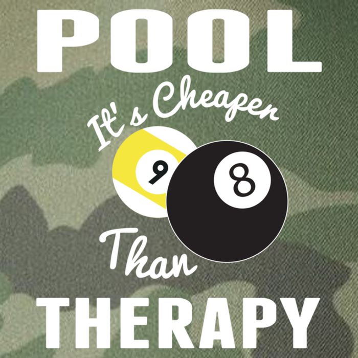 Father's Day POOL IT'S CHEAPER THAN THERAPY BILLIARDS POOL PLAYER Gift For Dad Legacy Tie Dye Trucker Hat
