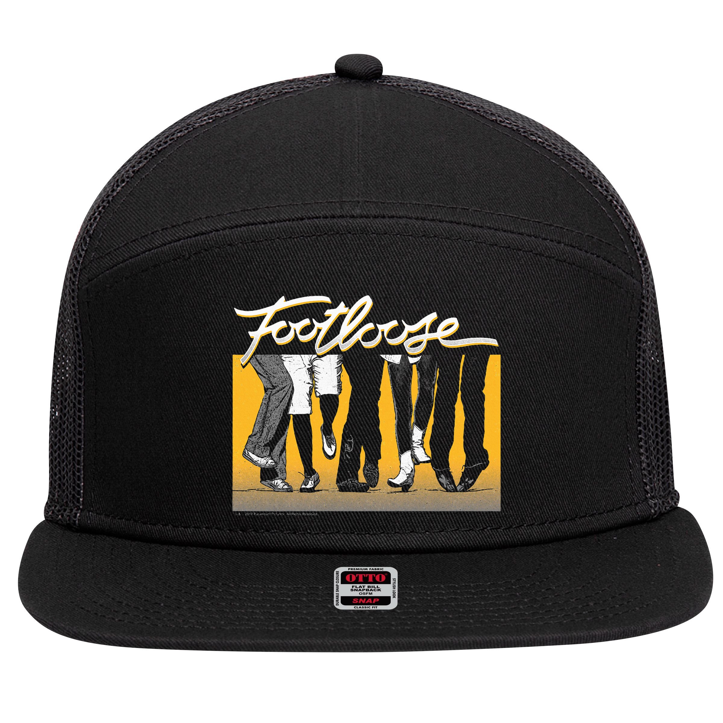 Footloose Dance Party 7 Panel Mesh Trucker Snapback Hat