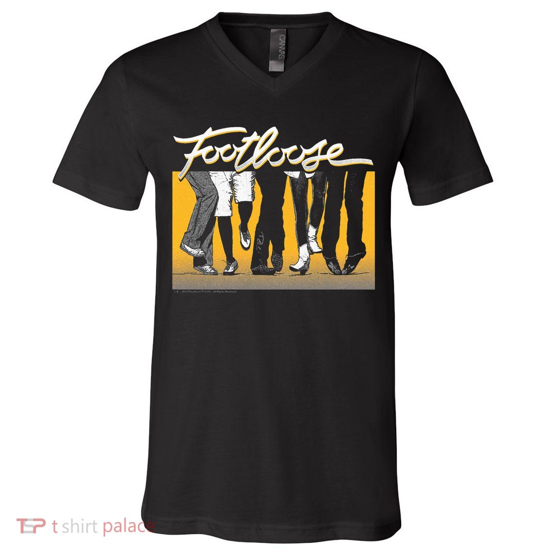 Footloose Dance Party V-Neck T-Shirt