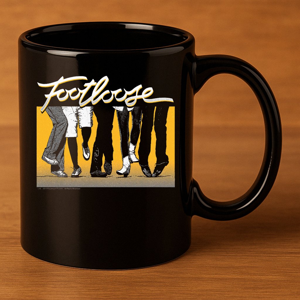 Footloose Dance Party 11oz C Handle Ceramic Mug