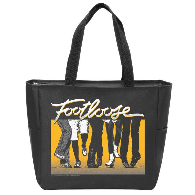 Footloose Dance Party Zip Tote Bag