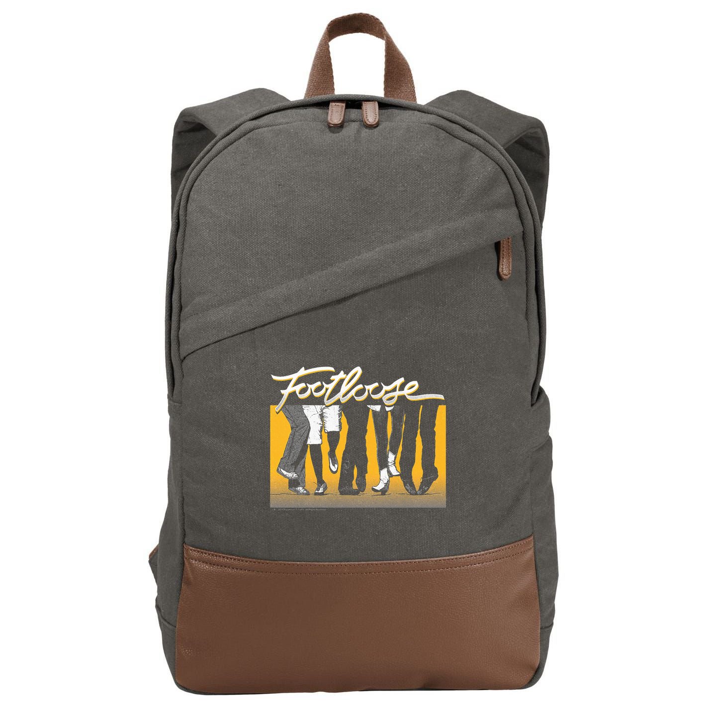 Footloose Dance Party Cotton Canvas Backpack