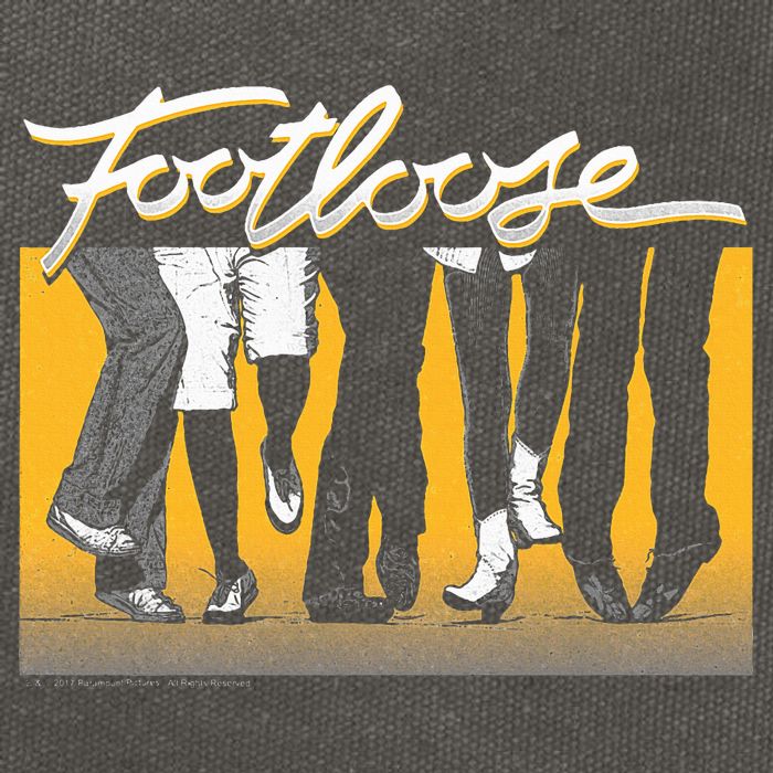 Footloose Dance Party Cotton Canvas Backpack