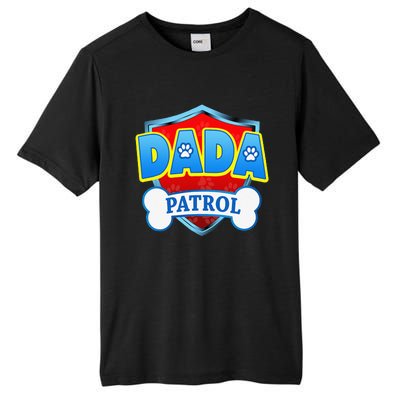 Funny DADA Patrol Dog Mom, Dad For Women Tall Fusion ChromaSoft Performance T-Shirt