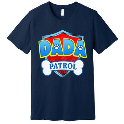 Funny DADA Patrol Dog Mom, Dad For Women Premium T-Shirt