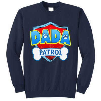 Funny DADA Patrol Dog Mom, Dad For Women Tall Sweatshirt