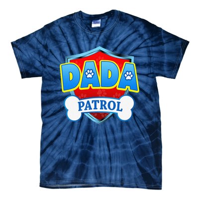 Funny DADA Patrol Dog Mom, Dad For Women Tie-Dye T-Shirt