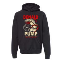 Funny Donald Pump Make America Swole Again Trump 2024 Return Premium Hoodie