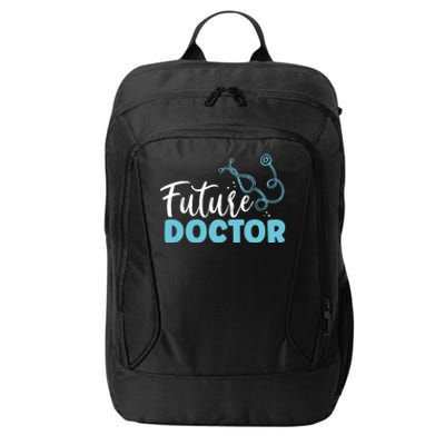 Future Doctor Pre Med Medic Outfit Medical Student Lifesaver Cute Gift City Backpack