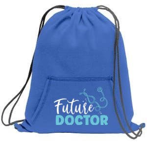 Future Doctor Pre Med Medic Outfit Medical Student Lifesaver Cute Gift Sweatshirt Cinch Pack Bag