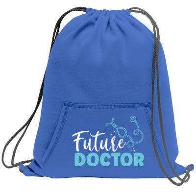 Future Doctor Pre Med Medic Outfit Medical Student Lifesaver Cute Gift Sweatshirt Cinch Pack Bag