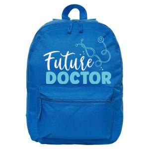 Future Doctor Pre Med Medic Outfit Medical Student Lifesaver Cute Gift 16 in Basic Backpack