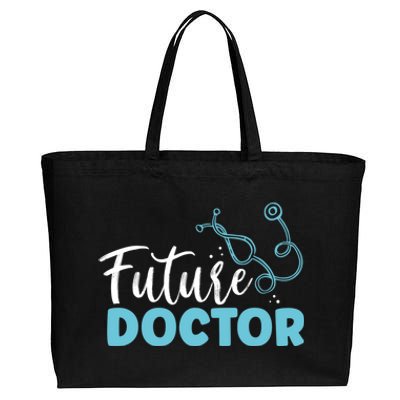 Future Doctor Pre Med Medic Outfit Medical Student Lifesaver Cute Gift Cotton Canvas Jumbo Tote