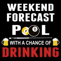 Father's Day POOL WITH A CHANCE OF A DRINKING BILLIARDS POOL Gift For Dad 16 in Basic Backpack