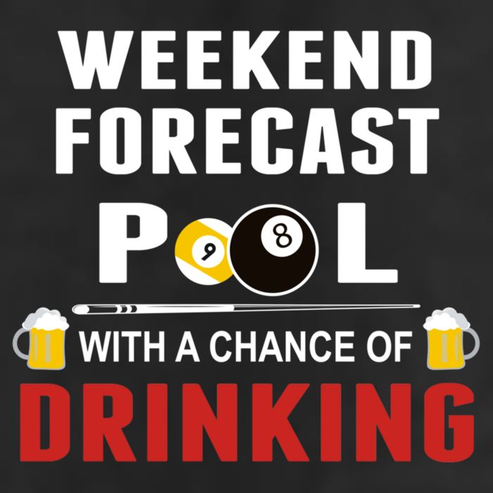 Father's Day POOL WITH A CHANCE OF A DRINKING BILLIARDS POOL Gift For Dad Tumbler