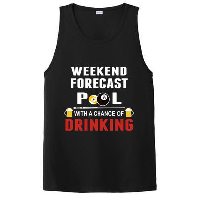 Father's Day POOL WITH A CHANCE OF A DRINKING BILLIARDS POOL Gift For Dad PosiCharge Competitor Tank