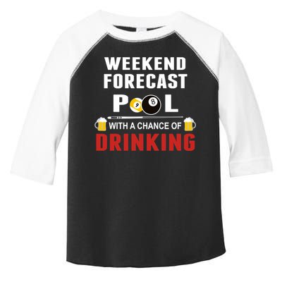 Father's Day POOL WITH A CHANCE OF A DRINKING BILLIARDS POOL Gift For Dad Toddler Fine Jersey T-Shirt