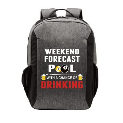 Father's Day POOL WITH A CHANCE OF A DRINKING BILLIARDS POOL Gift For Dad Vector Backpack