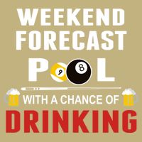 Father's Day POOL WITH A CHANCE OF A DRINKING BILLIARDS POOL Gift For Dad Performance Shirt