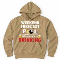 Father's Day POOL WITH A CHANCE OF A DRINKING BILLIARDS POOL Gift For Dad Hoodie