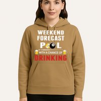 Father's Day POOL WITH A CHANCE OF A DRINKING BILLIARDS POOL Gift For Dad Hoodie