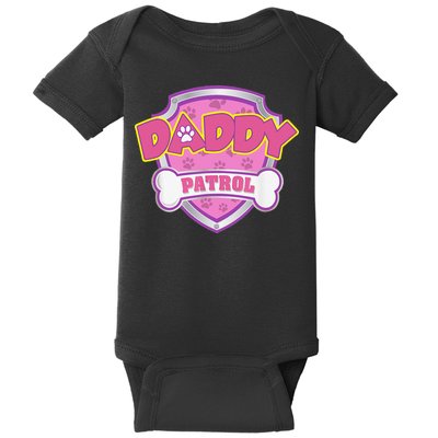 Funny Daddy Patrol Dog Mom, Dad For Women Gift Baby Bodysuit