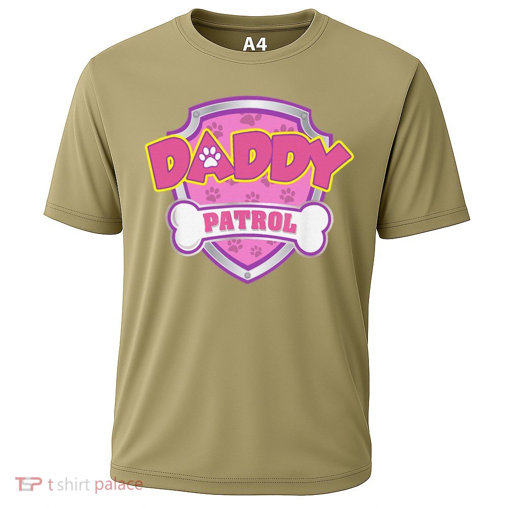 Funny Daddy Patrol Dog Mom, Dad For Women Gift Performance Shirt