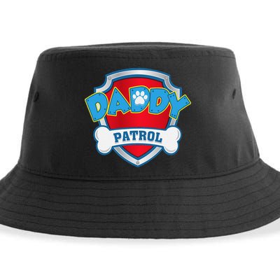 Funny Daddy Patrol Dog Mom, Dad For Women Love Sustainable Bucket Hat