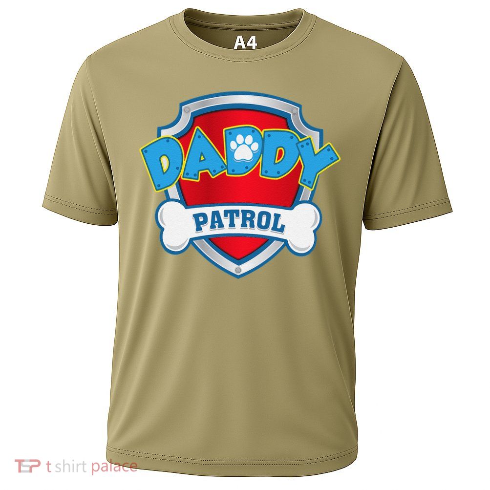 Funny Daddy Patrol Dog Mom, Dad For Women Love Performance Shirt