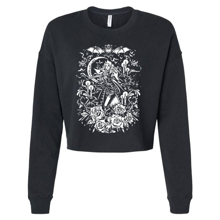 Fangamer Dhampir Prince Cropped Pullover Crew