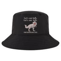 Funny Dinosaur Punctuation Saves Lives Cool Comfort Performance Bucket Hat