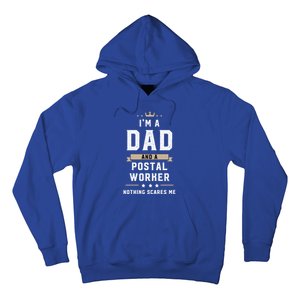 Funny Dad Postal Worker Fathers Day Gift Hoodie