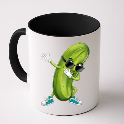 Funny Dabbing Pickle Dancing Cucumber Lover Funny Gift Mug